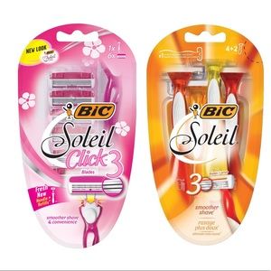 New Bic Soleil Razors Duo